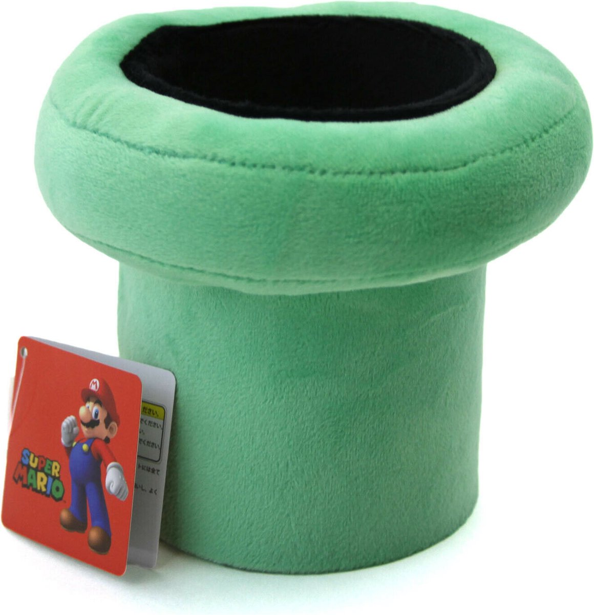 Super Mario Bros Pluche Warp Pipe Knuffel 15 cm | Nintendo Plush Toy | Speelgoed knuffelpop voor kinderen | Mario, Luigi, Toad, Donkey Kong, Yoshi, Bowser, Peach